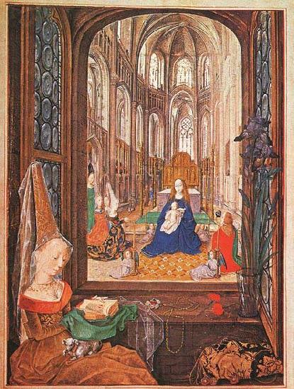 unknow artist Mary of Burgundy's Book of Hours France oil painting art